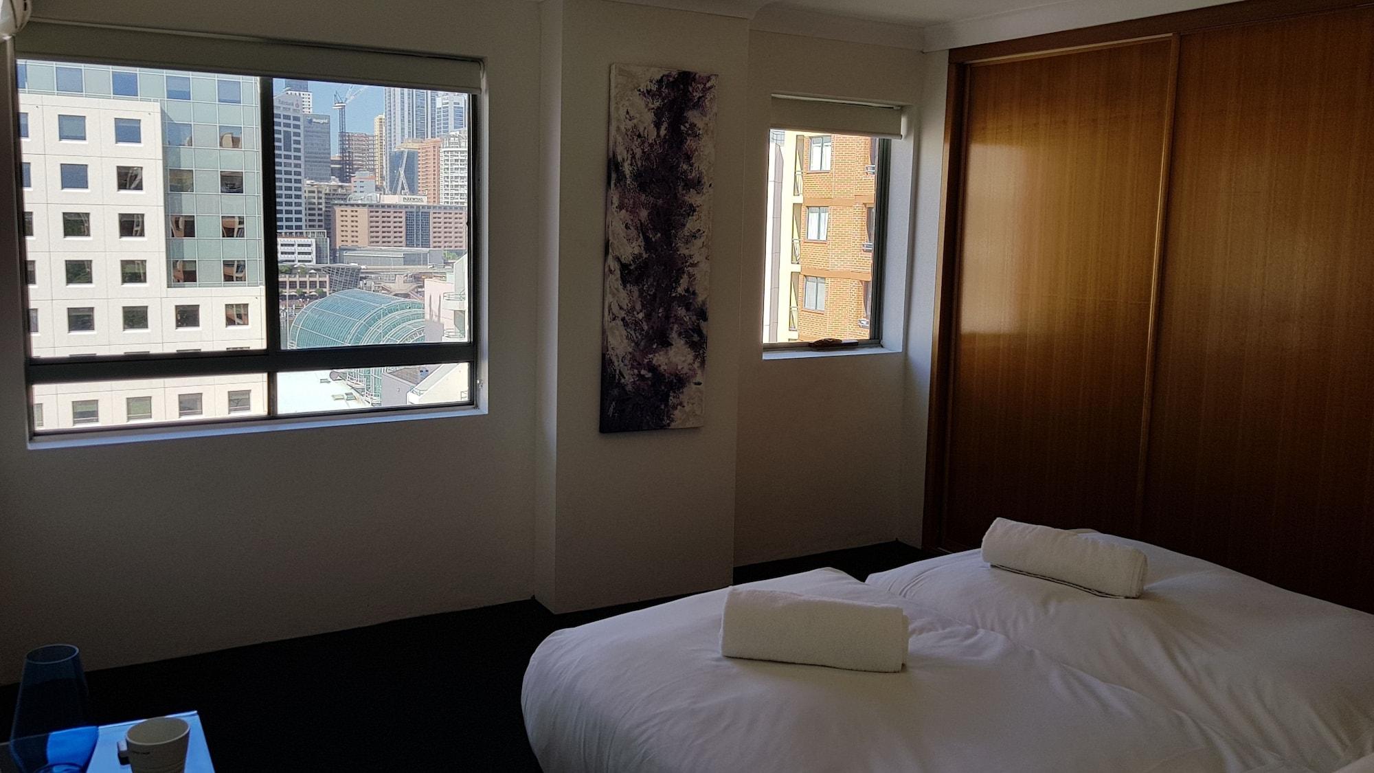 Liv Arena Apartments Darling Harbour Sídney Exterior foto